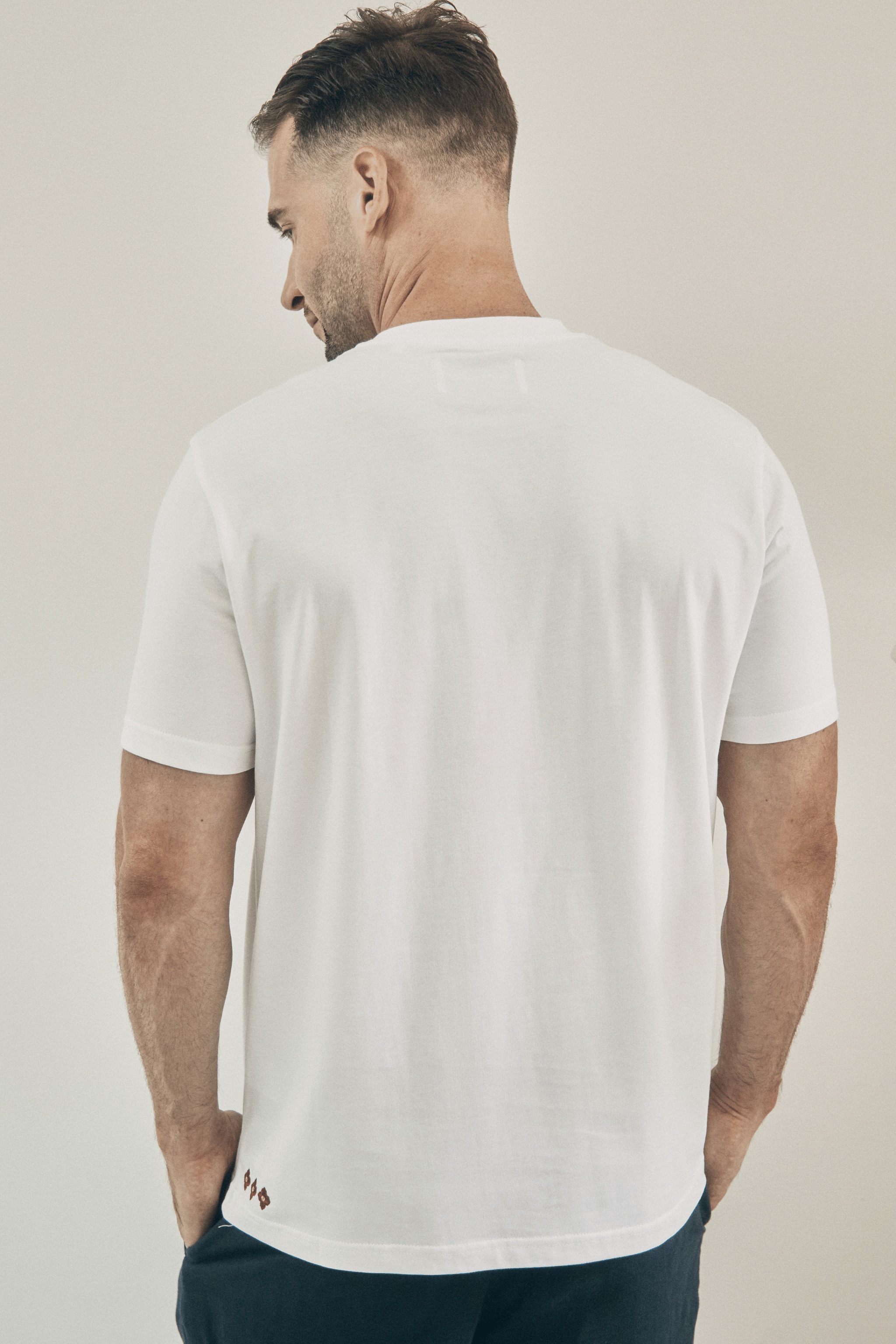 White organic cotton t-shirt
