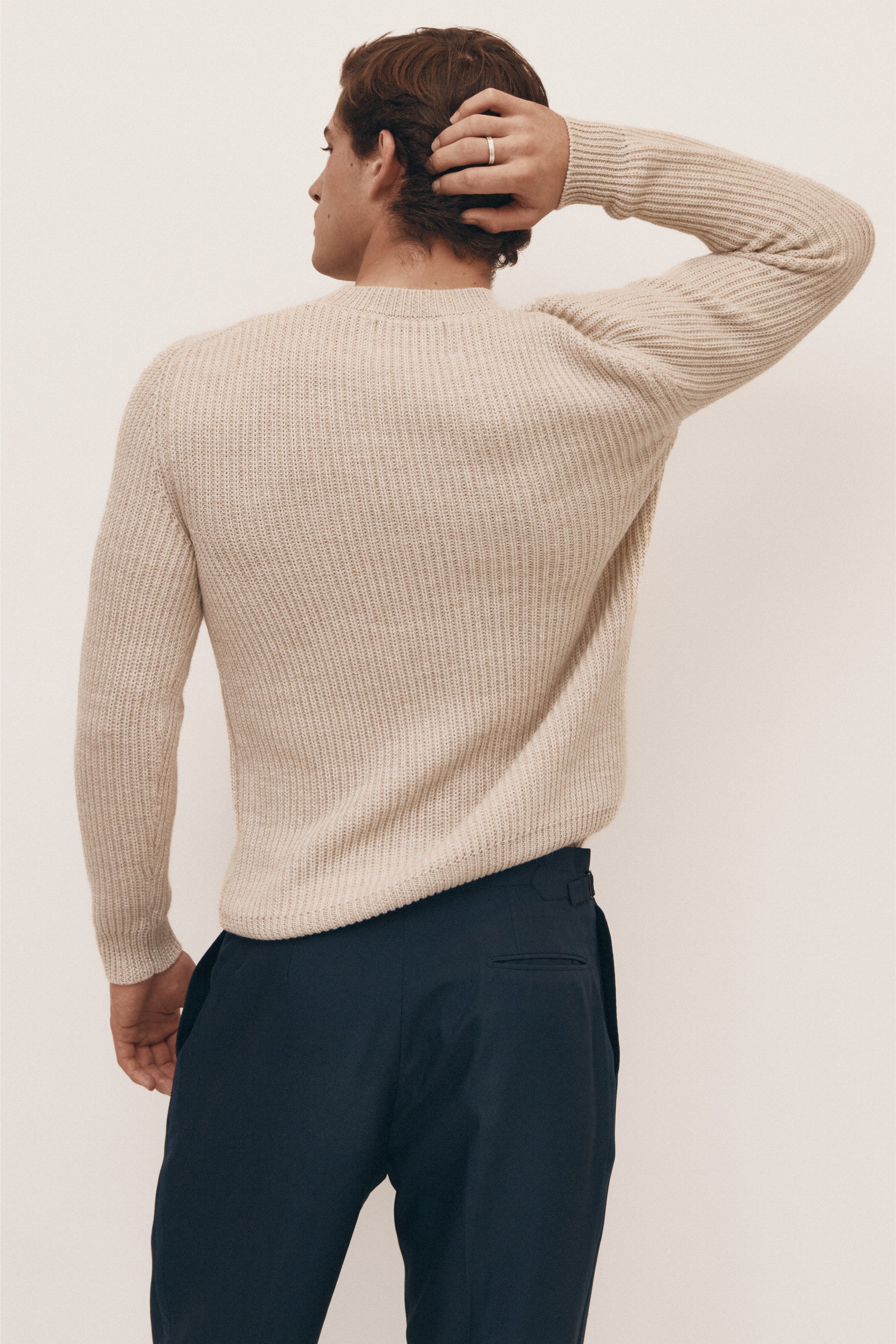 Sand Extra Fine Merino Sweater