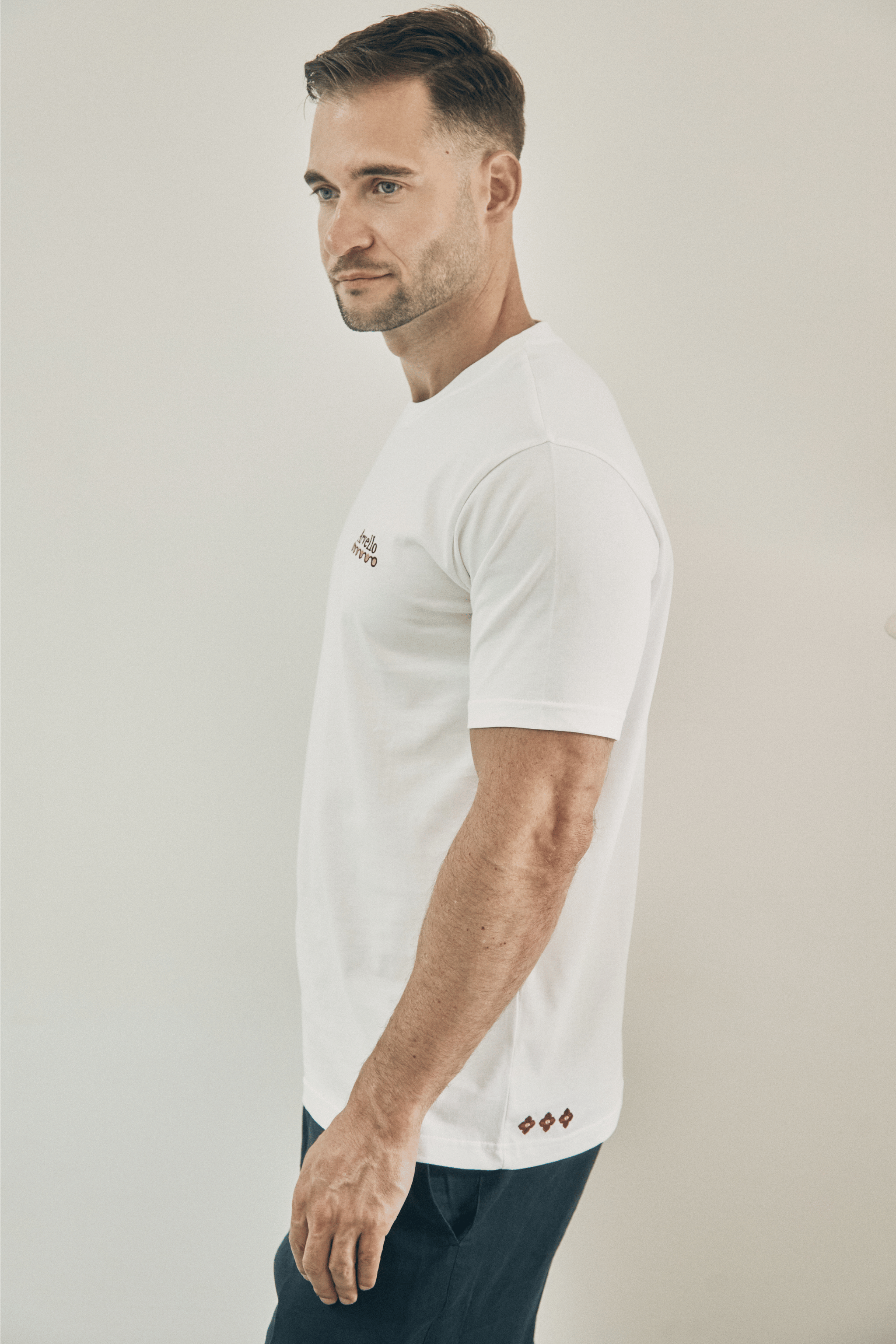 White organic cotton t-shirt