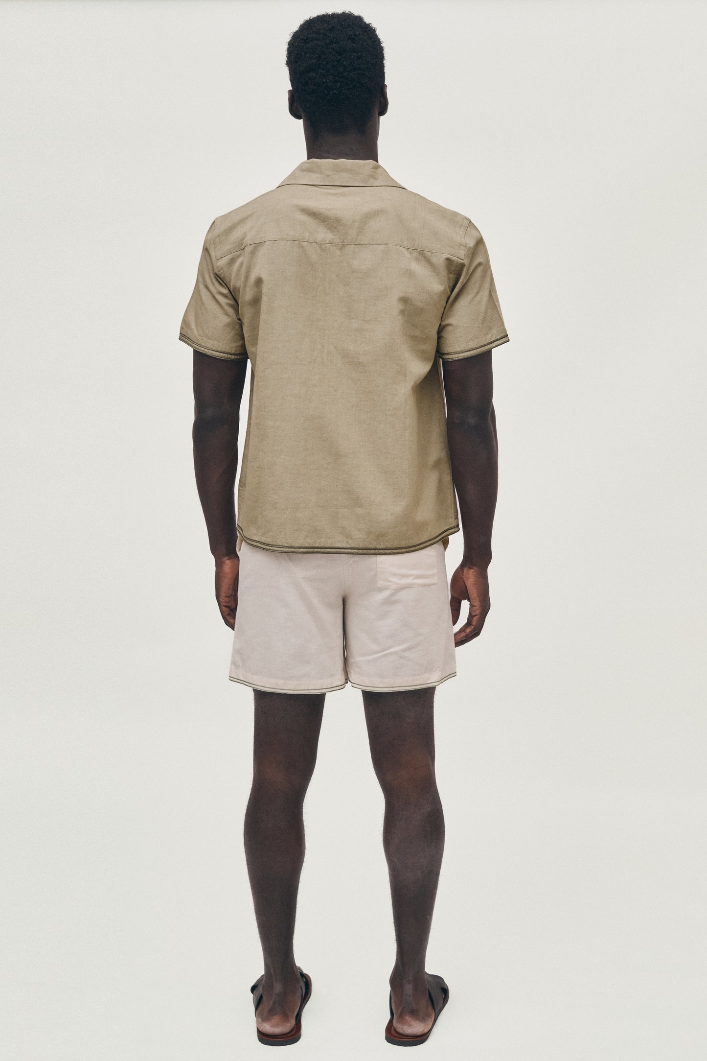 Balcony hand-embroidered shirt