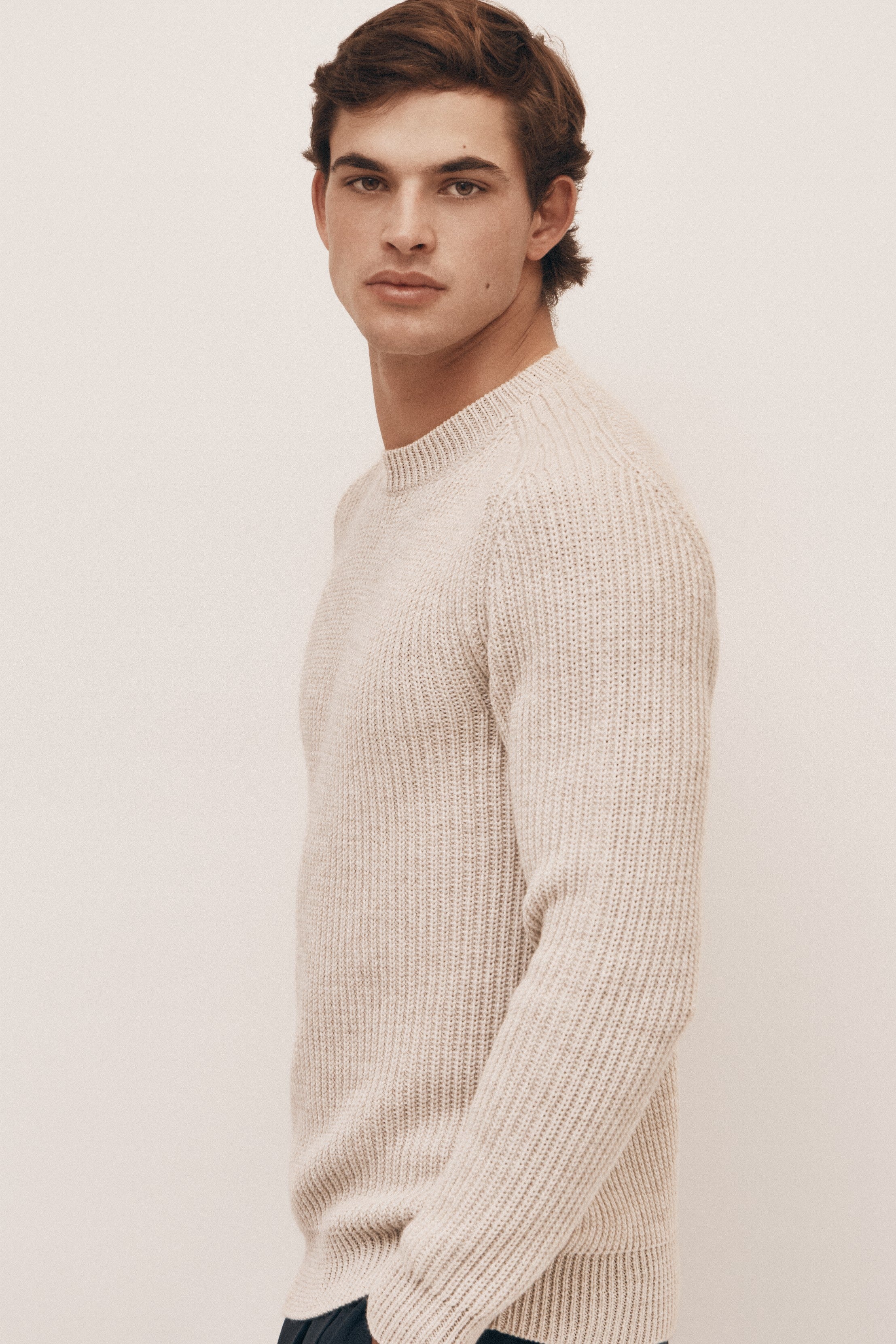 Sand Extra Fine Merino Sweater