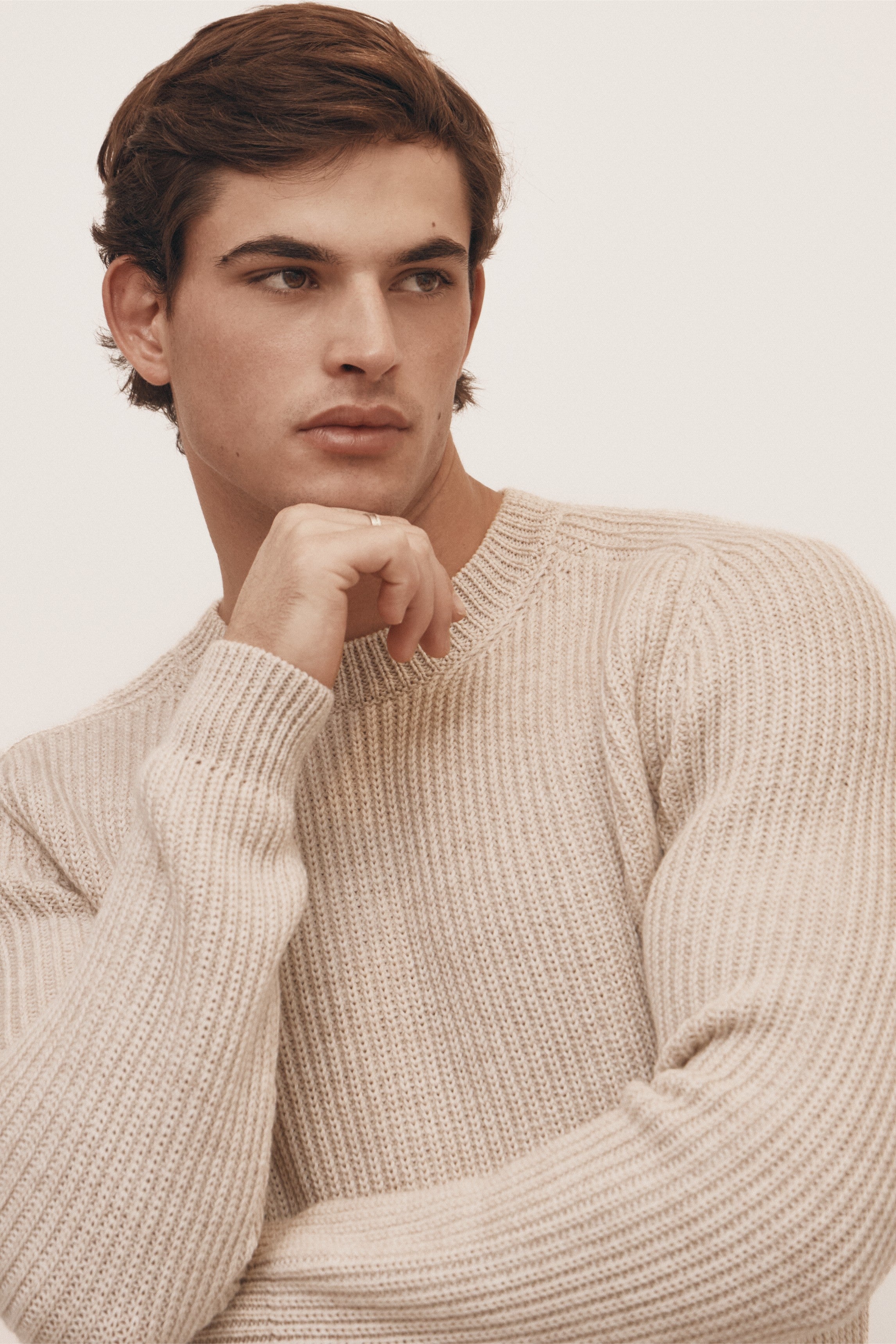 Sand Extra Fine Merino Sweater