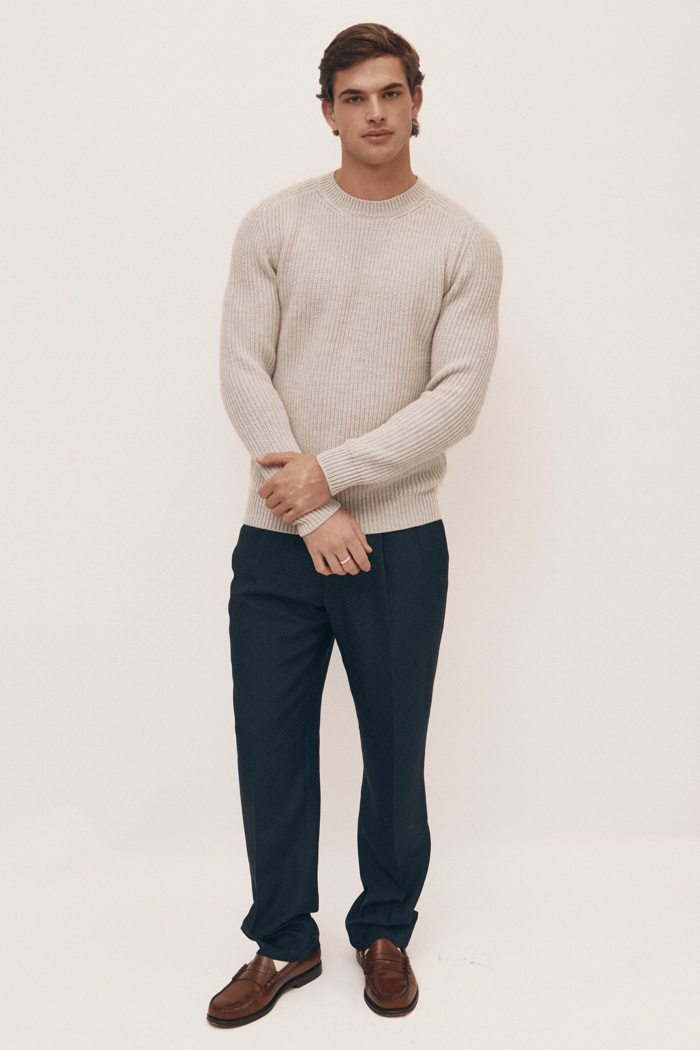 Sand Extra Fine Merino Sweater