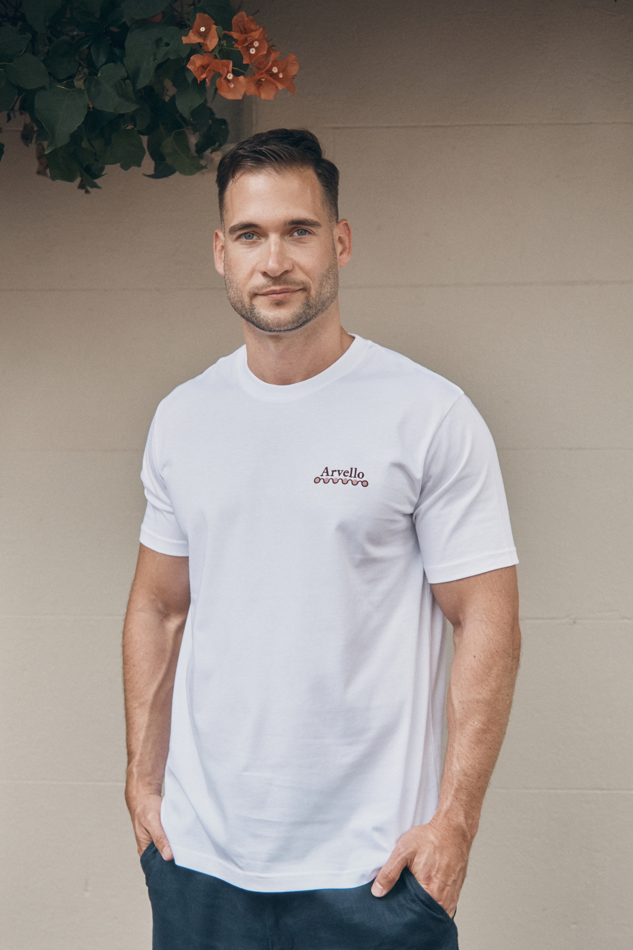 White organic cotton t-shirt